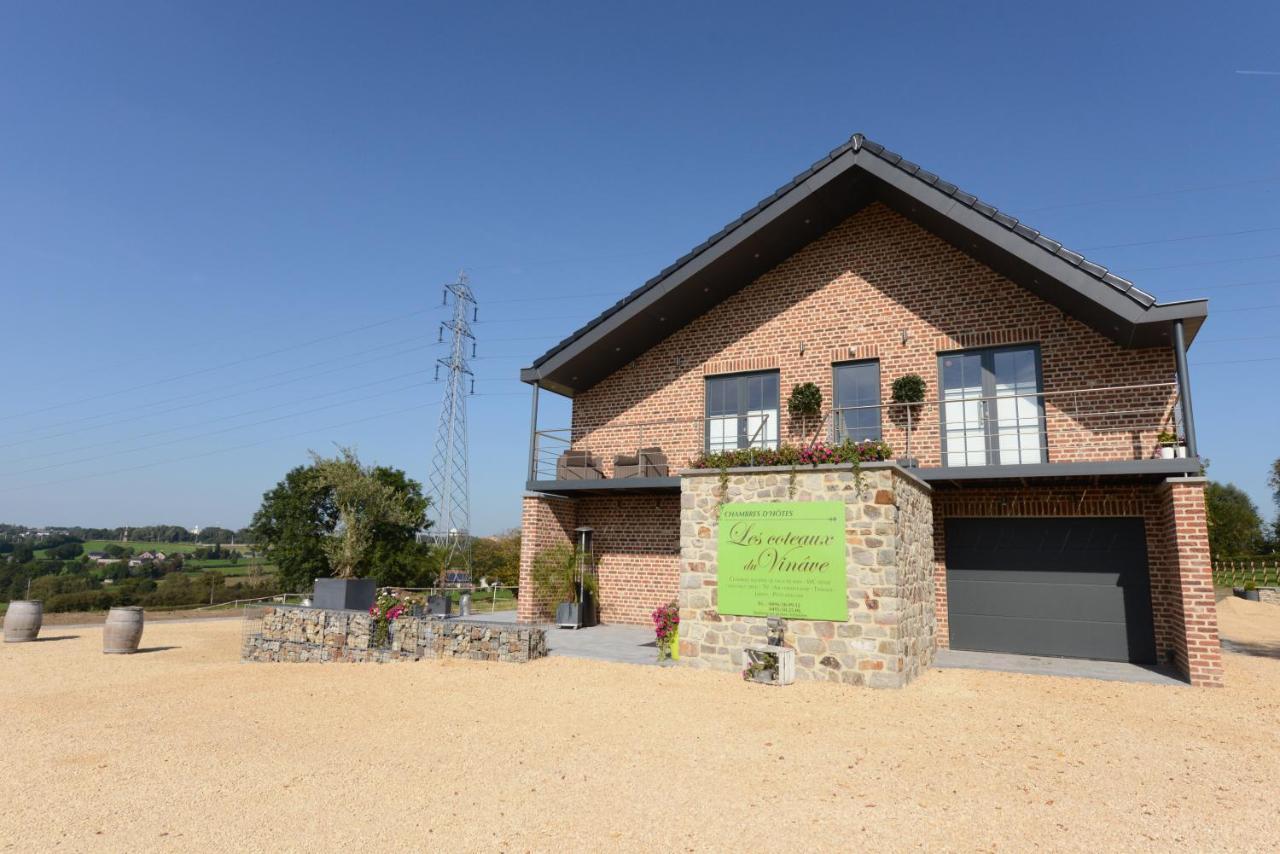 Les Coteaux Du Vinave Bed and Breakfast Herve Exteriör bild